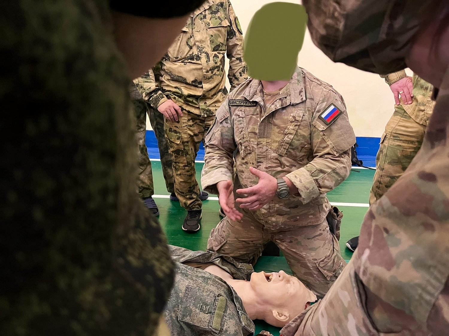 Оказание первой помощи в зоне боевых действий
