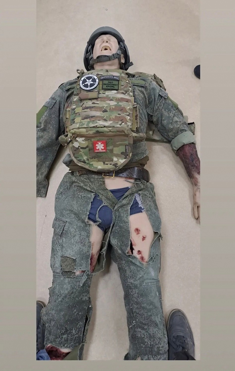 Оказание первой помощи в зоне боевых действий
